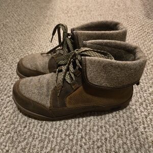 Chaco Gray and Brown Women's Ankle Boots